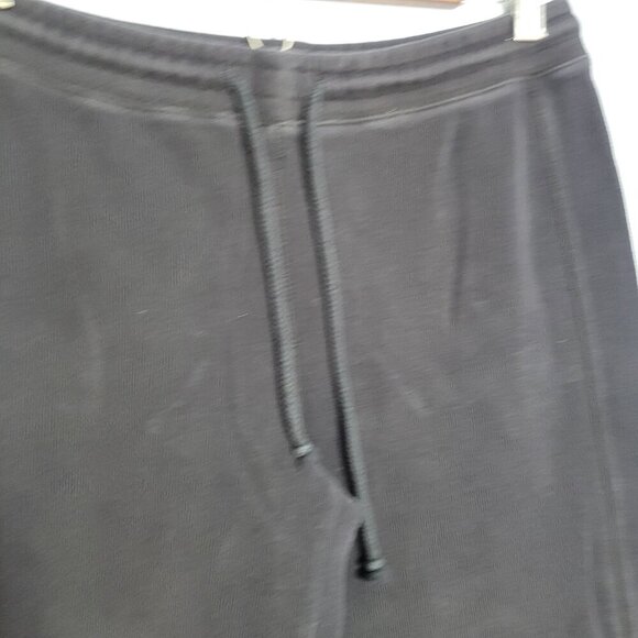 Caribbean Joe Let Go Small Black Pull On Drawstring Heavy Sweatpants - Picture 5 of 10